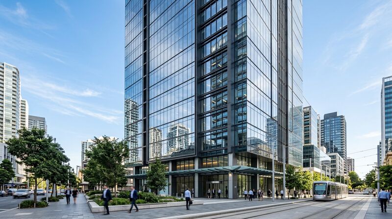 Commercial Office Towers, Highrise Glazing Adelaide