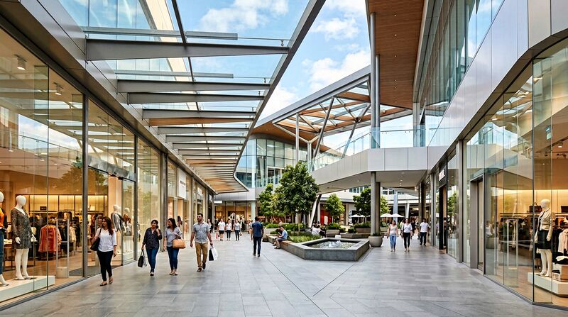Retail and Shopping Centres, Highrise Glazing Adelaide